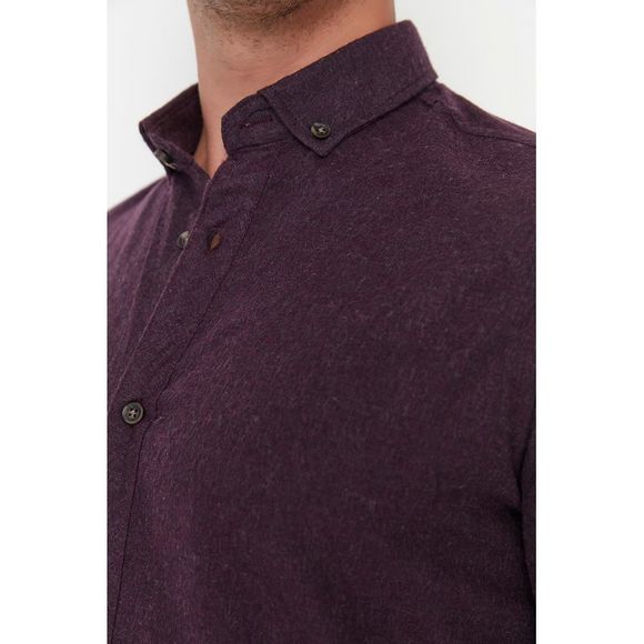 NWT Trendyol Men Slim fit Shirt collar Woven Shirt - Picture 4 of 11